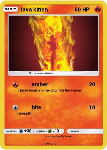 Pokemon lava kitten