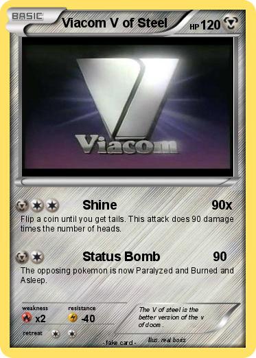 Pokemon Viacom V of Steel