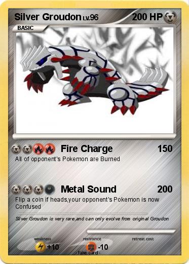Pokemon Silver Groudon