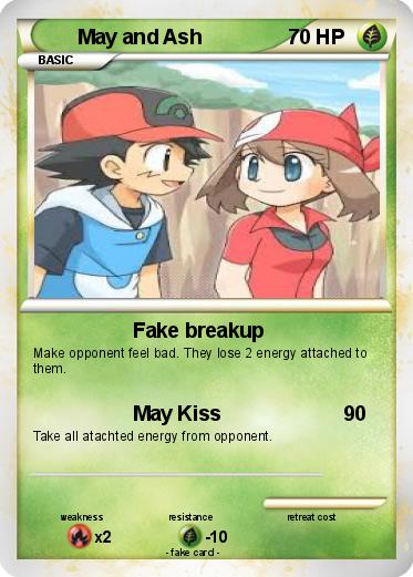 Pokemon May and Ash