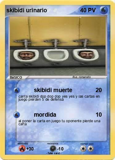 Pokemon skibidi urinario