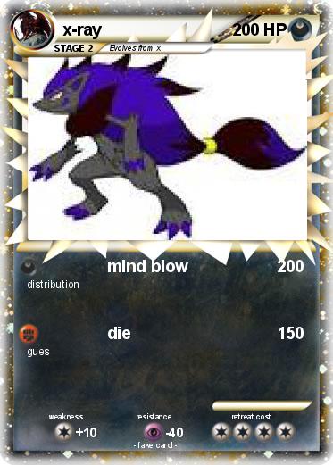 Pokemon x-ray