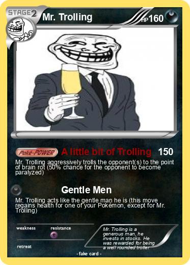 Pokemon Mr. Trolling