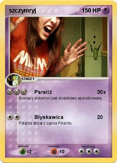 Pokemon szczymryj