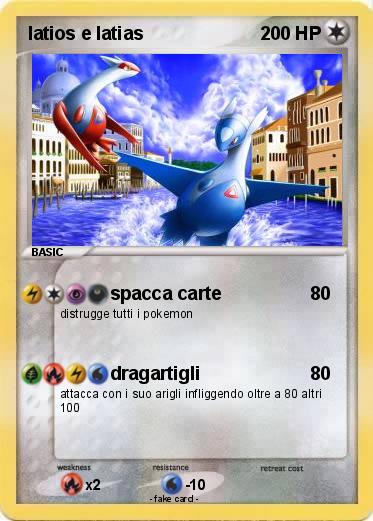 Pokemon latios e latias