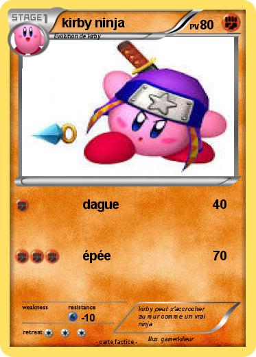 Pokemon kirby ninja
