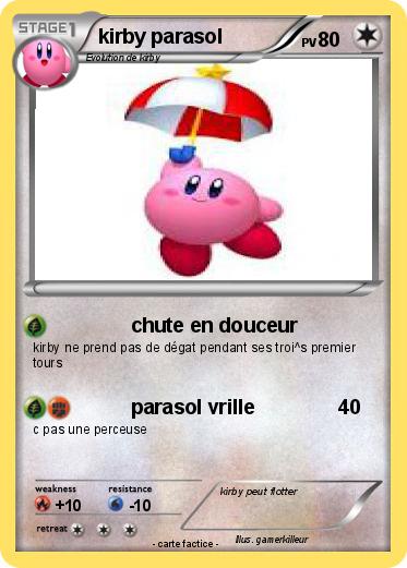 Pokemon kirby parasol