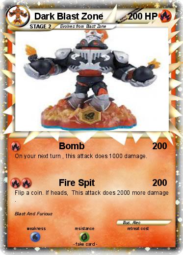 Pokemon Dark Blast Zone