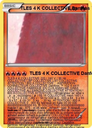 Pokemon TLES 4 K COLLECTIVE Danfoss ™