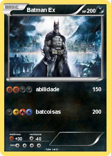 Pokemon Batman Ex