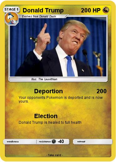 Pokemon Donald Trump