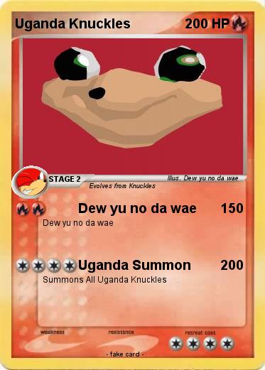 Pokemon Uganda Knuckles