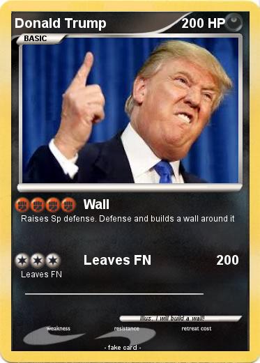 Pokemon Donald Trump