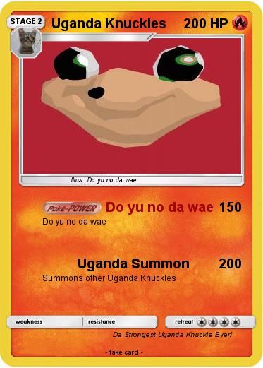 Pokemon Uganda Knuckles