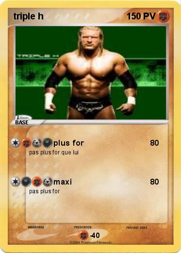 Pokemon triple h