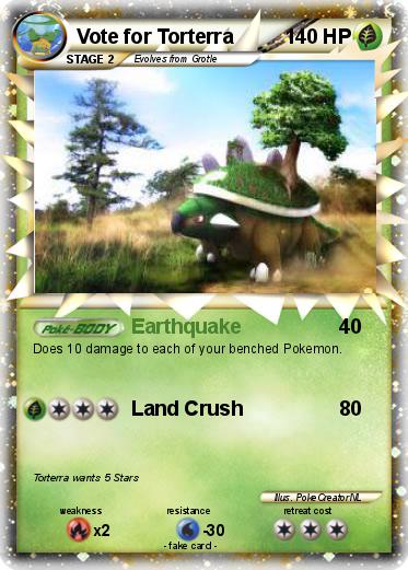 Pokemon Vote for Torterra