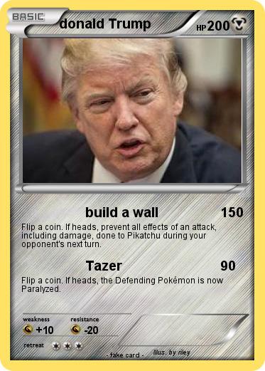 Pokemon donald Trump