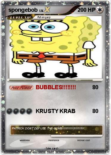 Pokemon spongebob