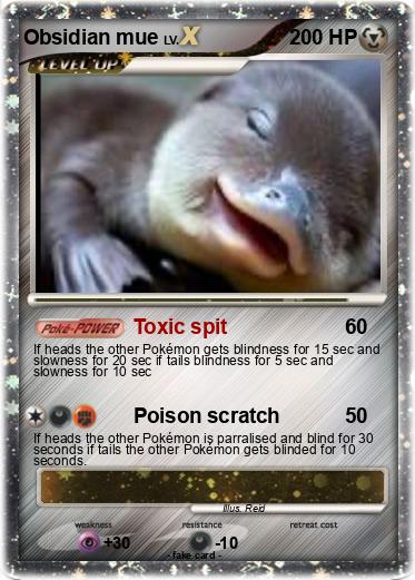 Pokemon Obsidian mue