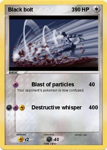Pokemon Black bolt                          3