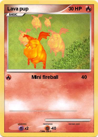 Pokemon Lava pup