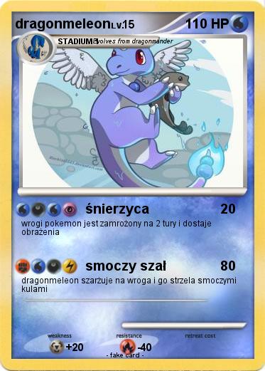 Pokemon dragonmeleon