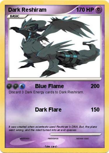Pokemon Dark Reshiram