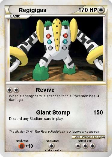 Pokemon Regigigas