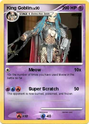 Pokemon King Goblin