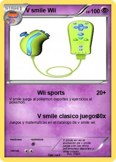 Pokemon V smile Wii