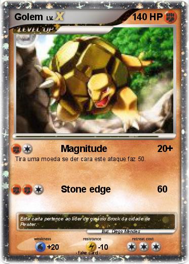 Pokemon Golem