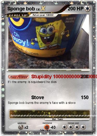 Pokemon Sponge bob