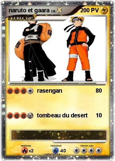Pokemon naruto et gaara