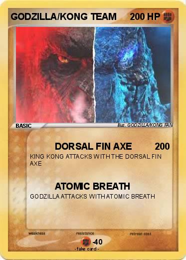 Pokemon GODZILLA/KONG TEAM