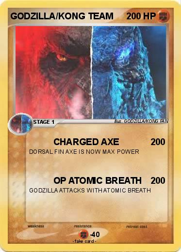 Pokemon GODZILLA/KONG TEAM