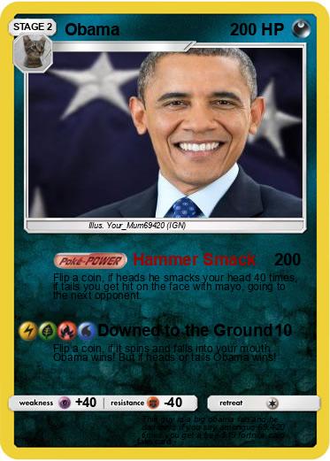 Pokemon Obama