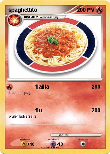 Pokemon spaghettito