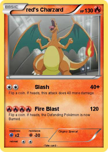 Pokemon red's Charzard