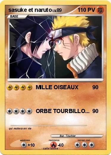 Pokemon sasuke et naruto