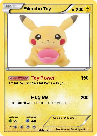 Pokemon Pikachu Toy