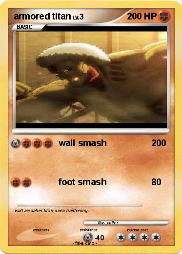 Pokemon armored titan