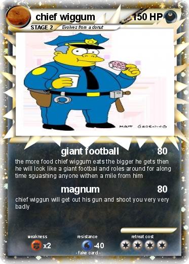 Pokemon chief wiggum