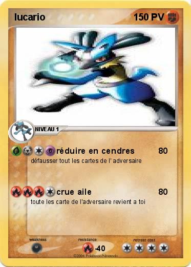 Pokemon lucario
