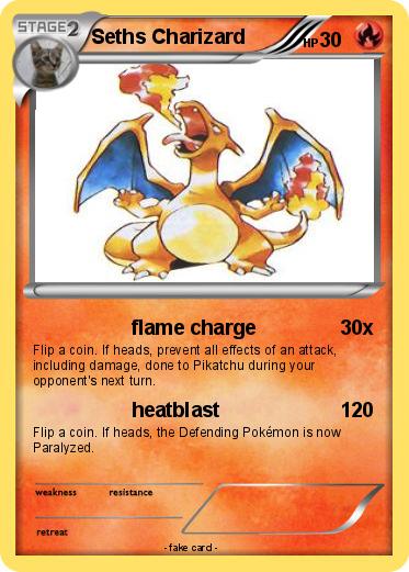 Pokemon Seths Charizard
