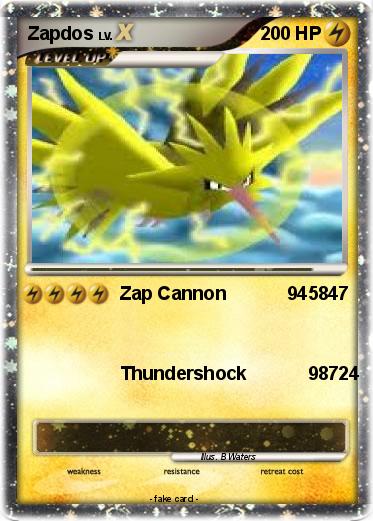 Pokemon Zapdos