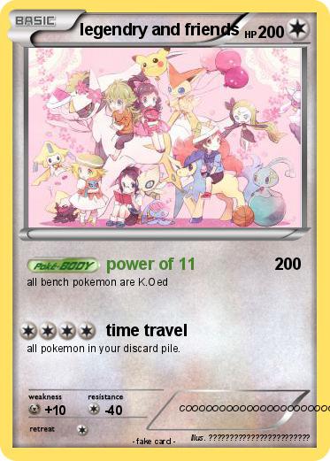 Pokemon legendry and friends