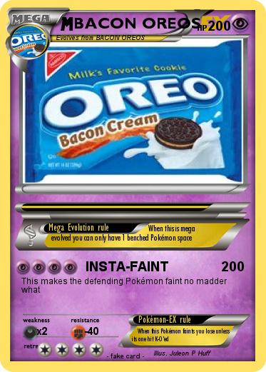 Pokemon BACON OREOS