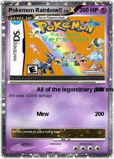 Pokemon Pokemon Rainbow!!