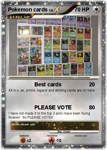 Pokemon Pokemon cards