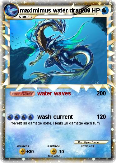 Pokemon maximimus water dragon